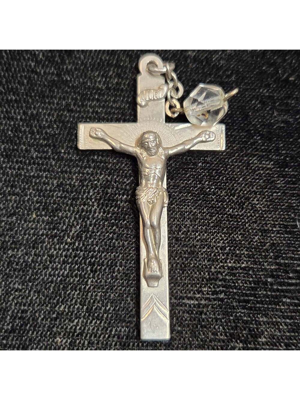 Christ on the Cross Sterling Silver Pendant